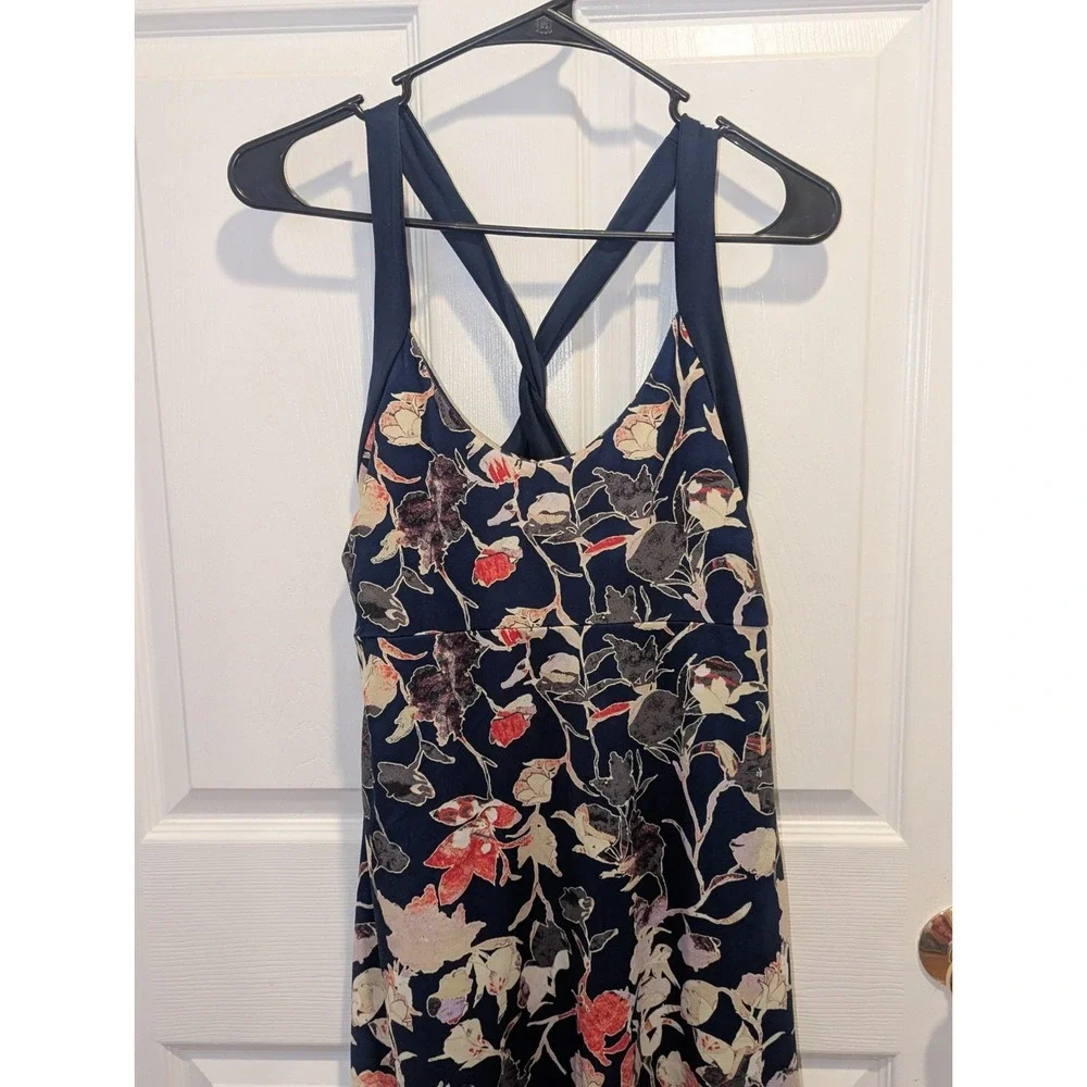 Athleisure Floral Active Dress Built‎ In Bra Tenniscore Golfcore Dress Garden